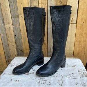 Etienne Aigner Valentina pebbled riding boots 6M